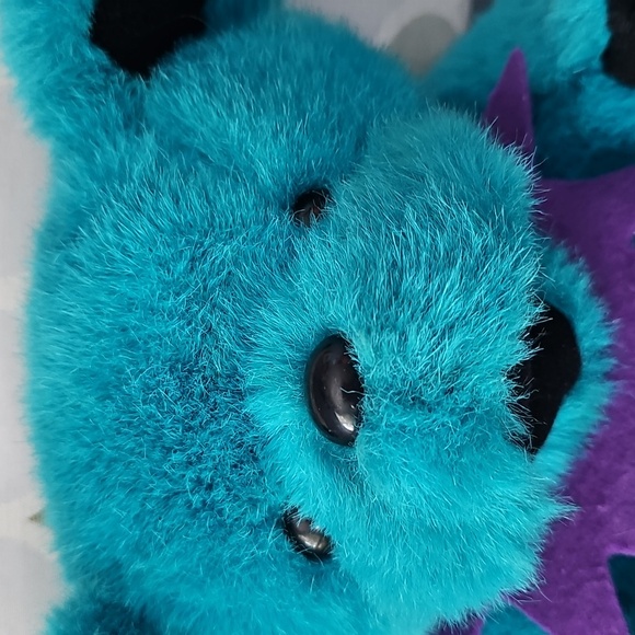 Vintage Grateful Dead Bear Teal with Purple Collar Steven Smith - Picture 2 of 4